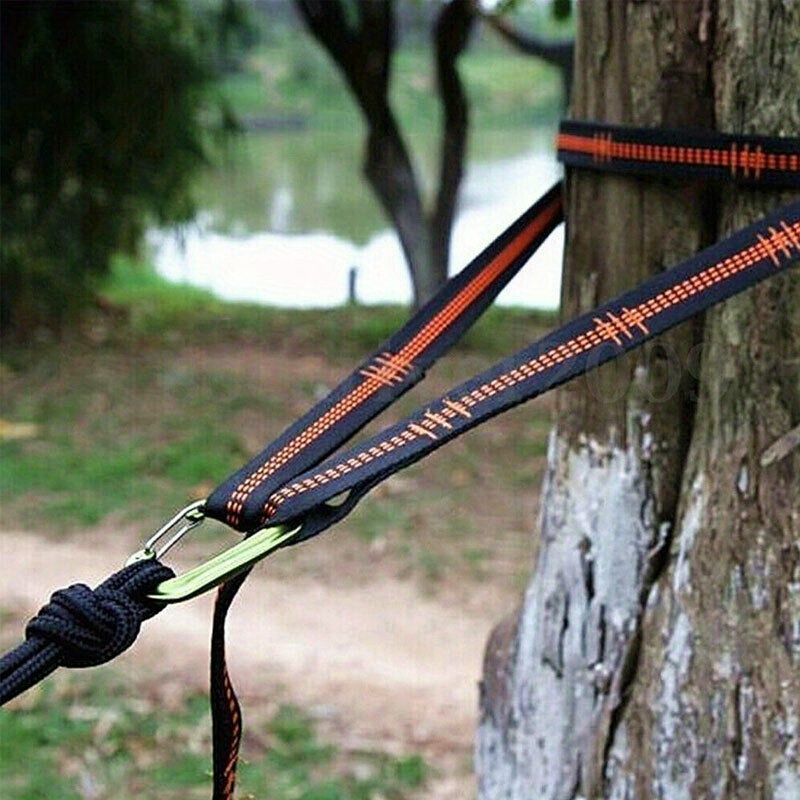 Outdoor Camping Hammock - Fivela de escalada resistente de 2/4