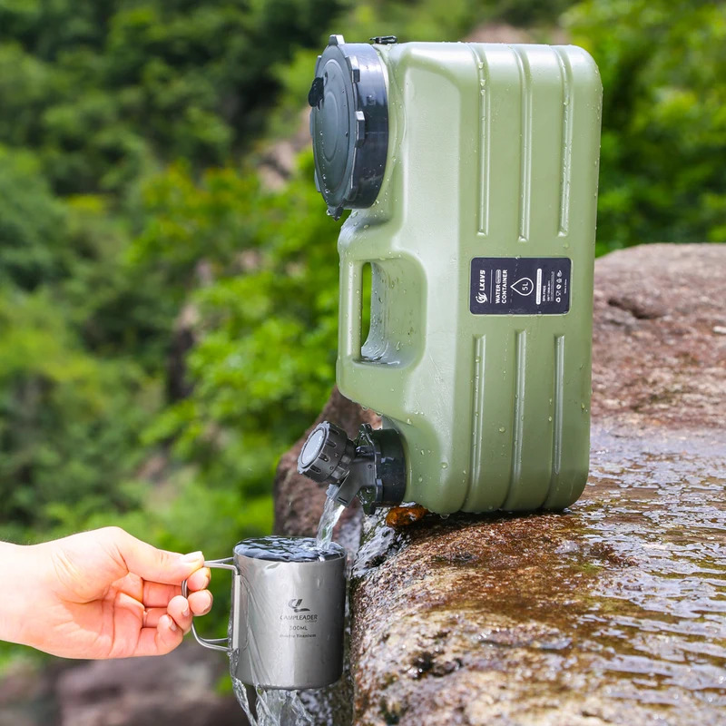 Outdoor Camping Bin - 5/11l lixeira de água ao ar