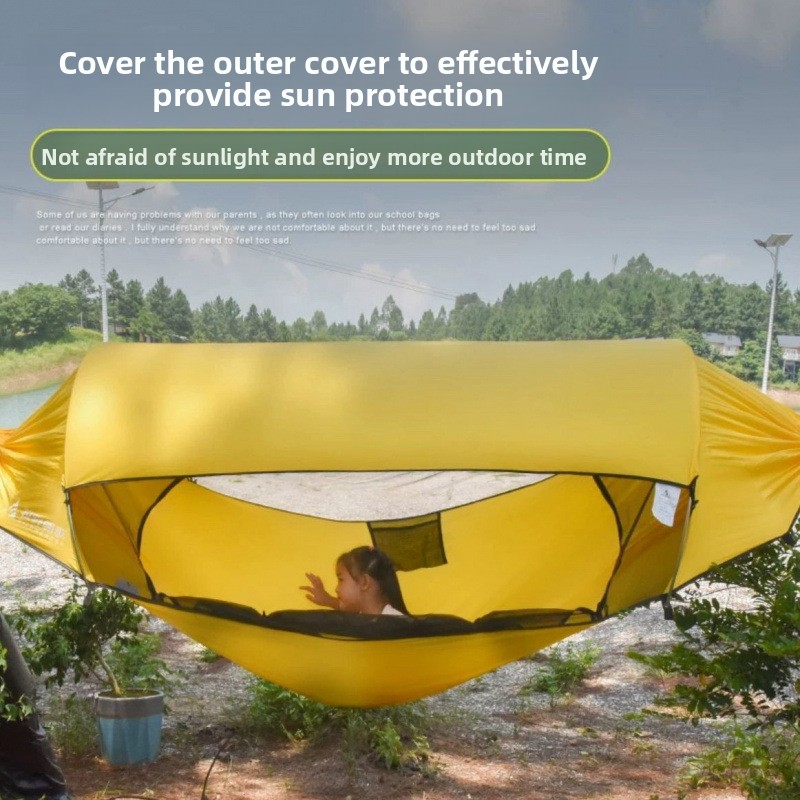 Outdoor Camping Hammock - Barraca de rede espessada para adultos