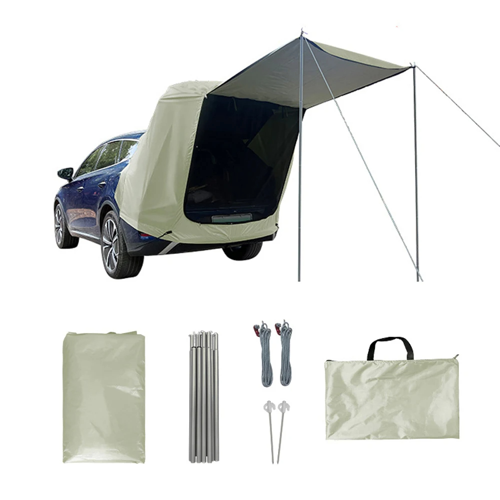 Outdoor Camping Car Tail Tent - Tenda de Extensão Traseira para Carro,