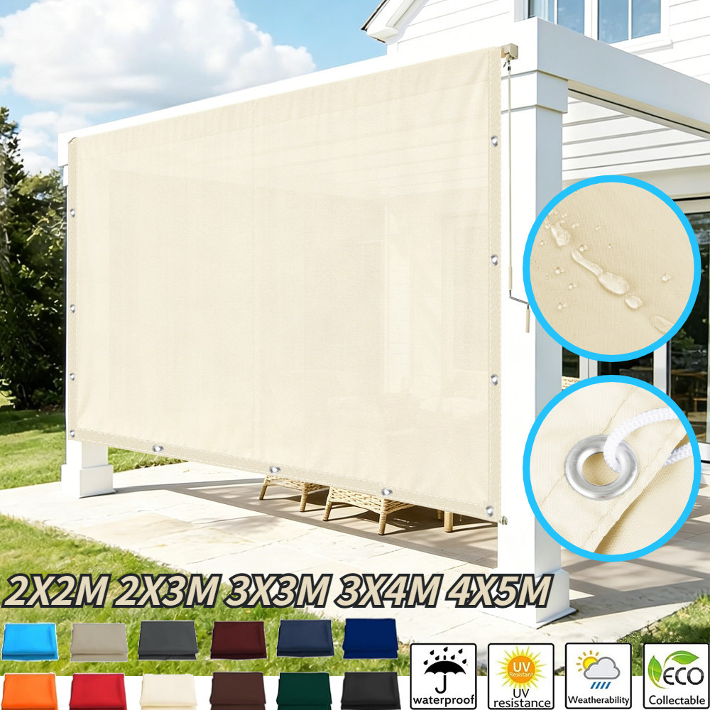 Outdoor Camping Tent Waterproof - Toldo de Sombreamento para Jardim 5x4m