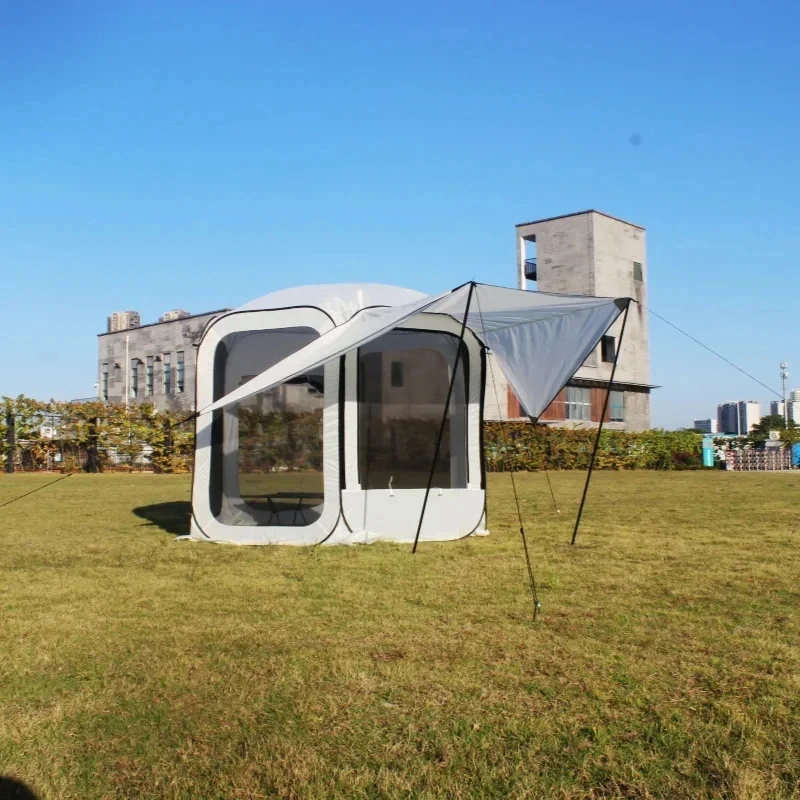 Outdoor Camping Car Tail Tent - Tenda de Acampamento Dobrável e Respirável