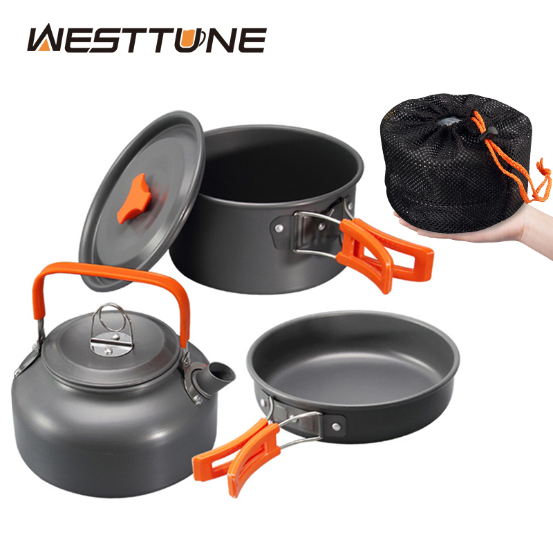 Outdoor Camping Uk - Westtune kit de panelas de acampamento