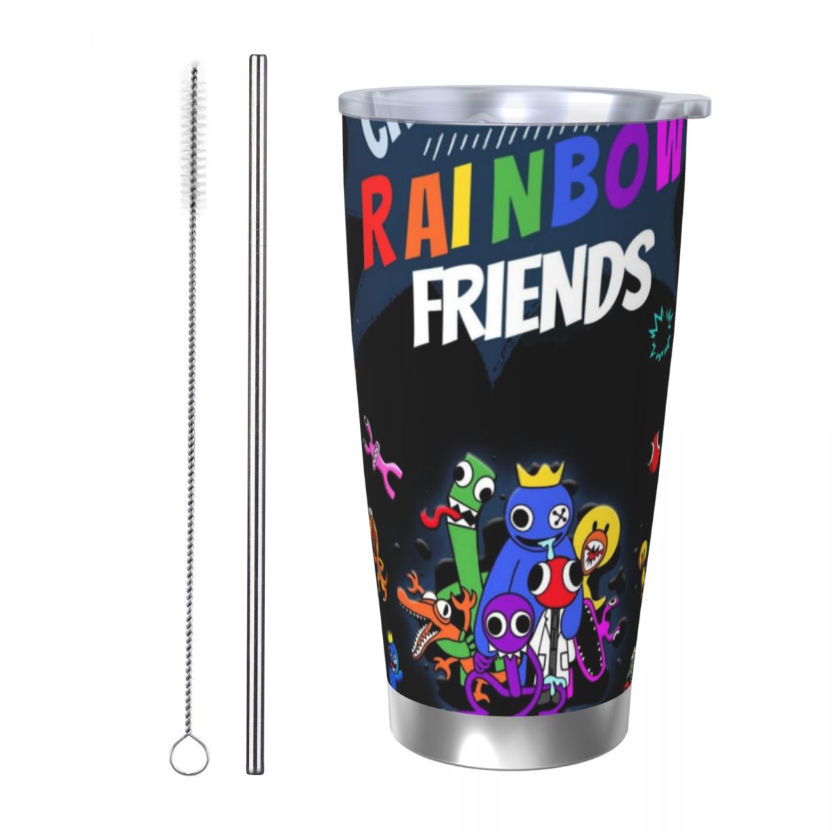 Vacuum Insulated Flask - Copo Térmico de Aço Inoxidável R-Rainbow-Friends