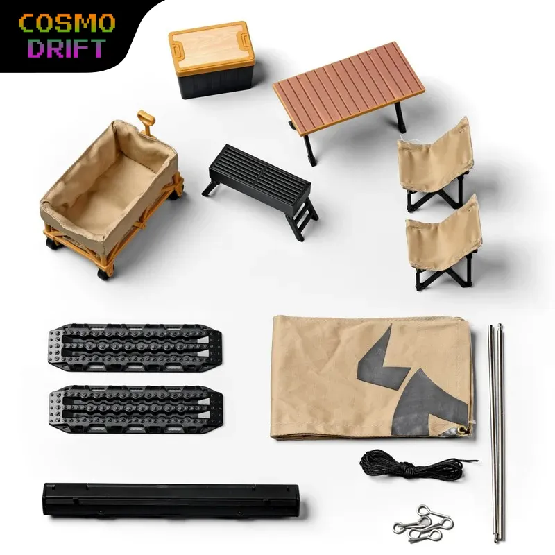 Outdoor Camping Toys - Modelo MN-85k Escala 1:12, Conjunto de