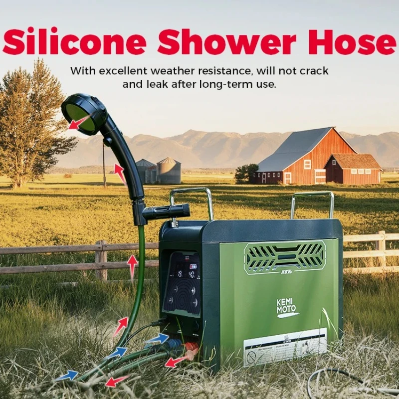 Outdoor Camping Showers - Aquecedor de Água Portátil KEMIMOTO com