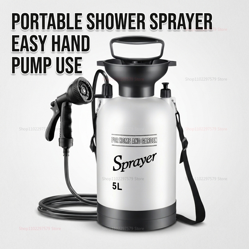 Outdoor Camping Showers - Chuveiro Portátil para Camping 5L com