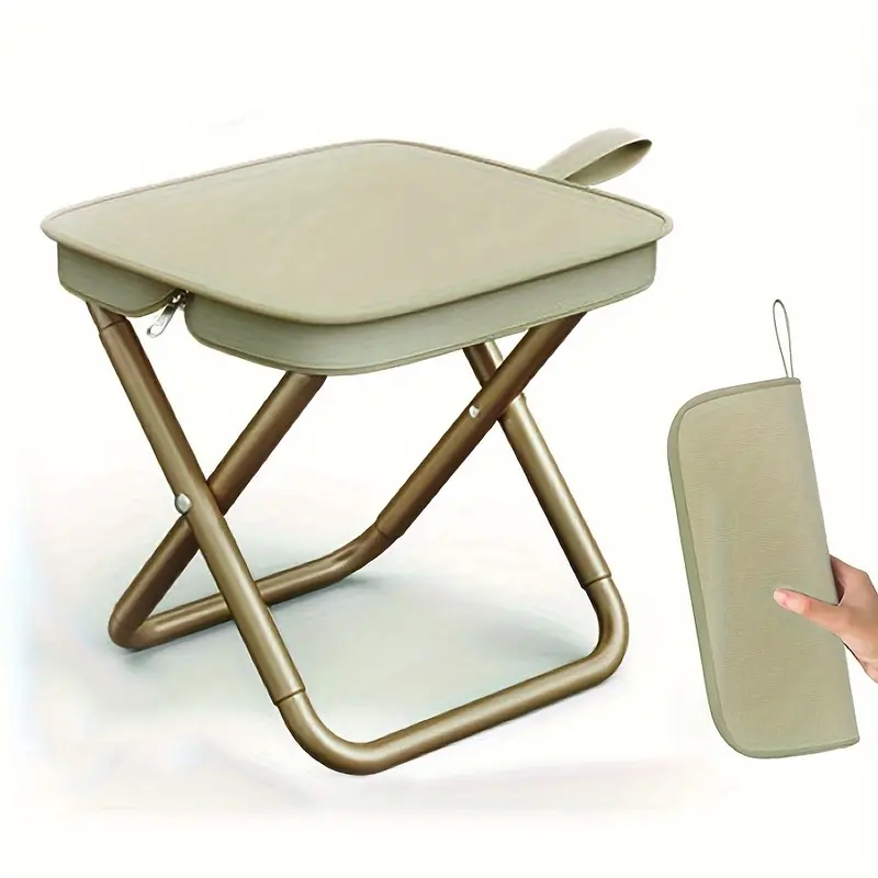 Outdoor Camping Folding Chairs - Estojo dobrável para lápis, banco pequeno