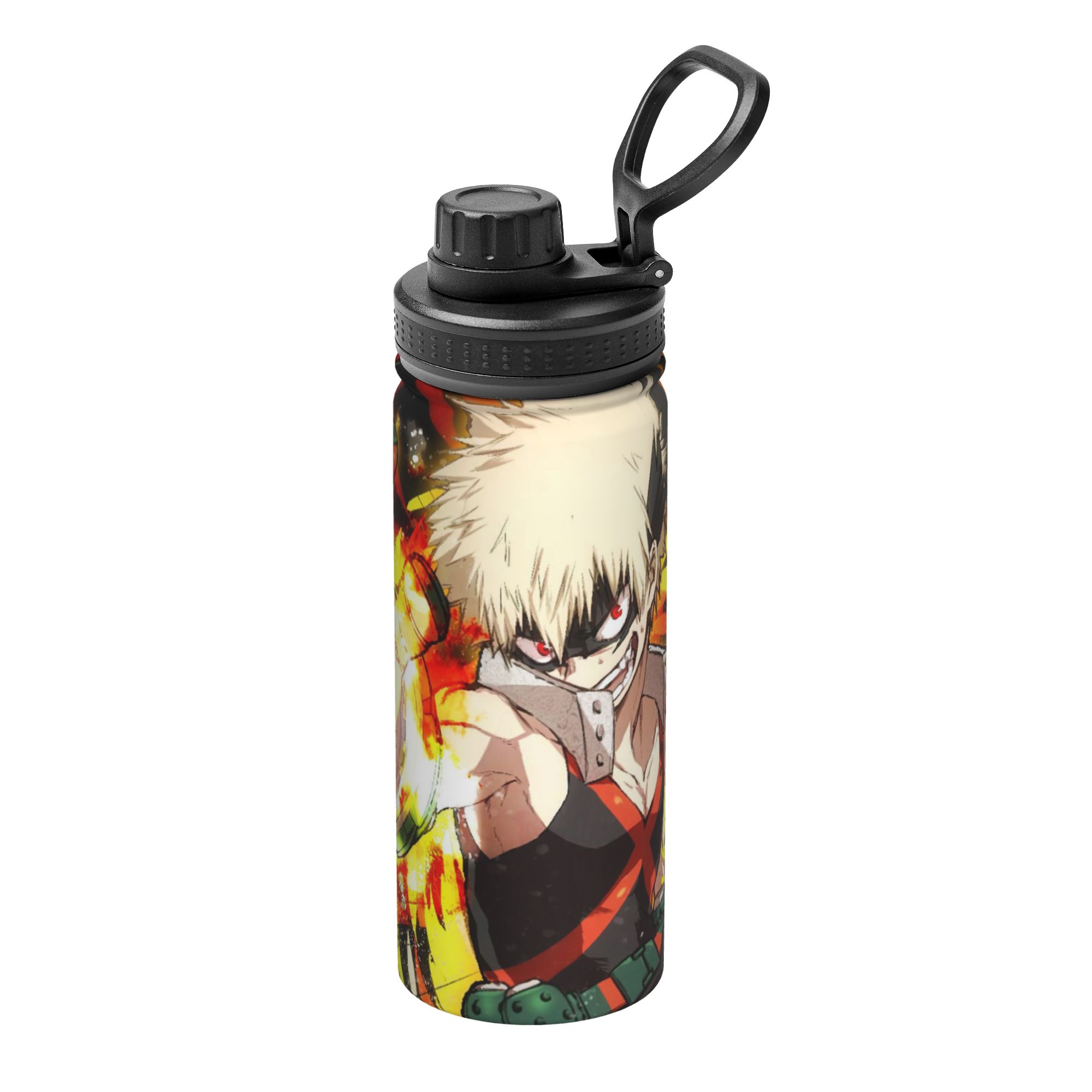 Vacuum Insulated Flask - Garrafa Térmica Esportiva My Hero Academia