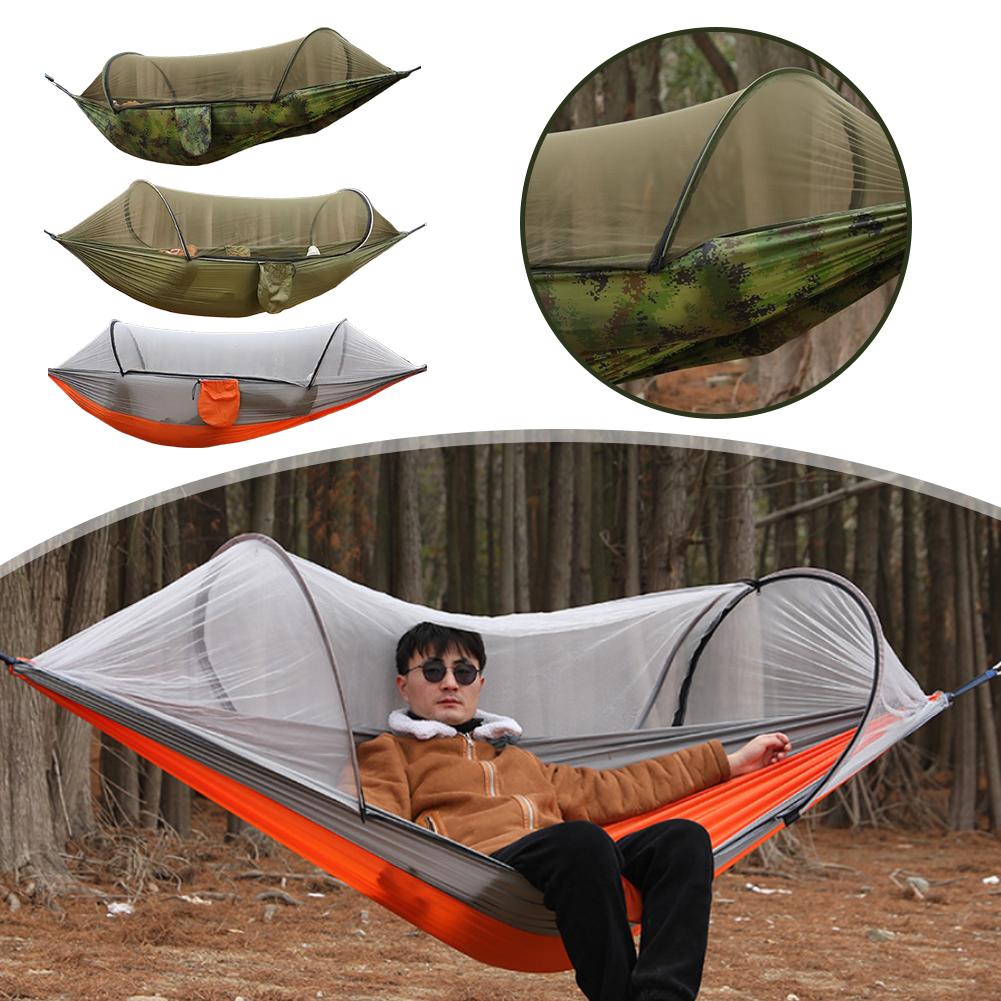 Outdoor Camping Hammock - Rede de acampamento automática de montagem