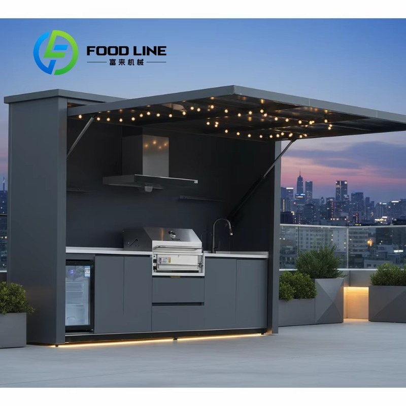 Outdoor Camping Kitchen Setup - Cozinha de Camping ao Ar Livre