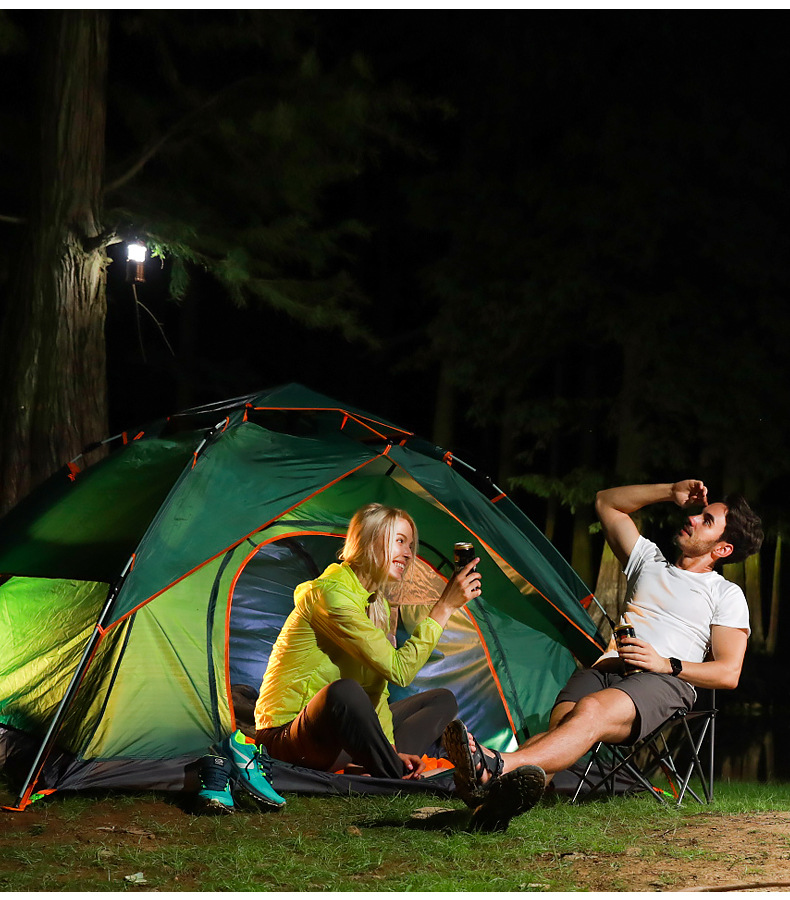 Tenda de Camping Automática Do - Outdoor Camping Tent Waterproof avaliação e preço