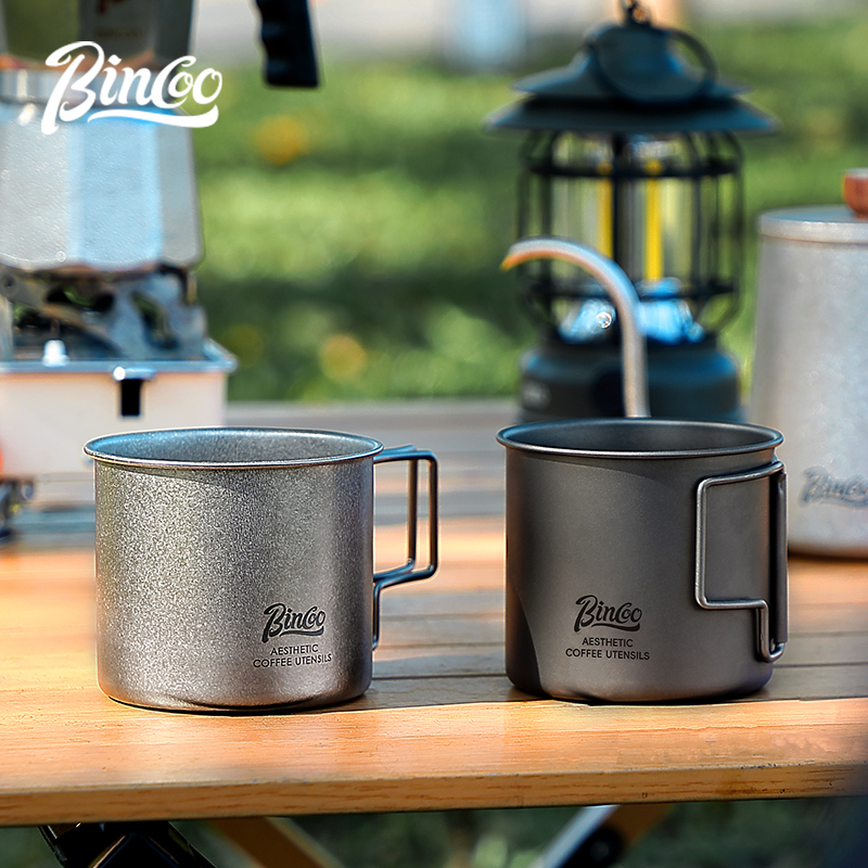 Caneca de Camping Bincoo em Ti - Outdoor Camping Bin avaliação e preço