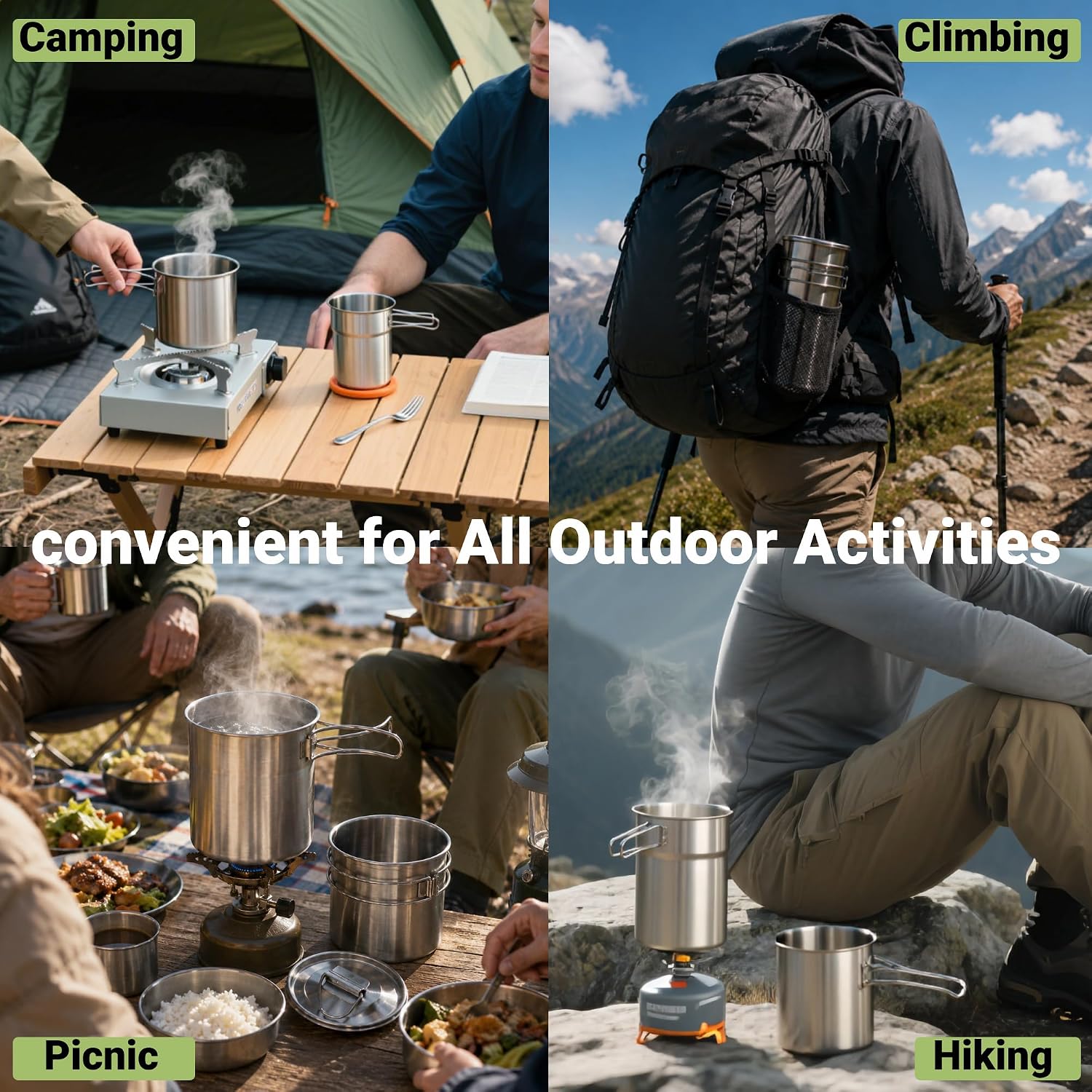 Canecas Dobráveis para Camping - Outdoor Camping Uk avaliação e preço