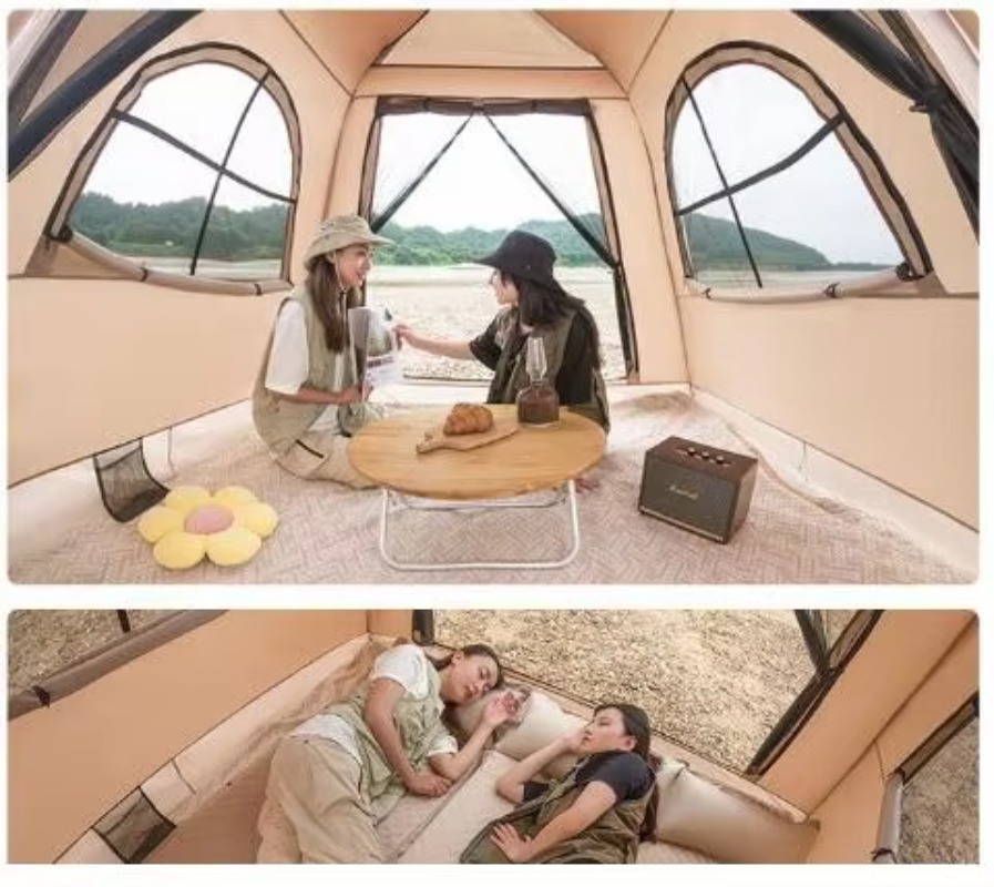 Tenda de Teto Inflável Portáti - Outdoor Camping Tent Waterproof avaliação e preço