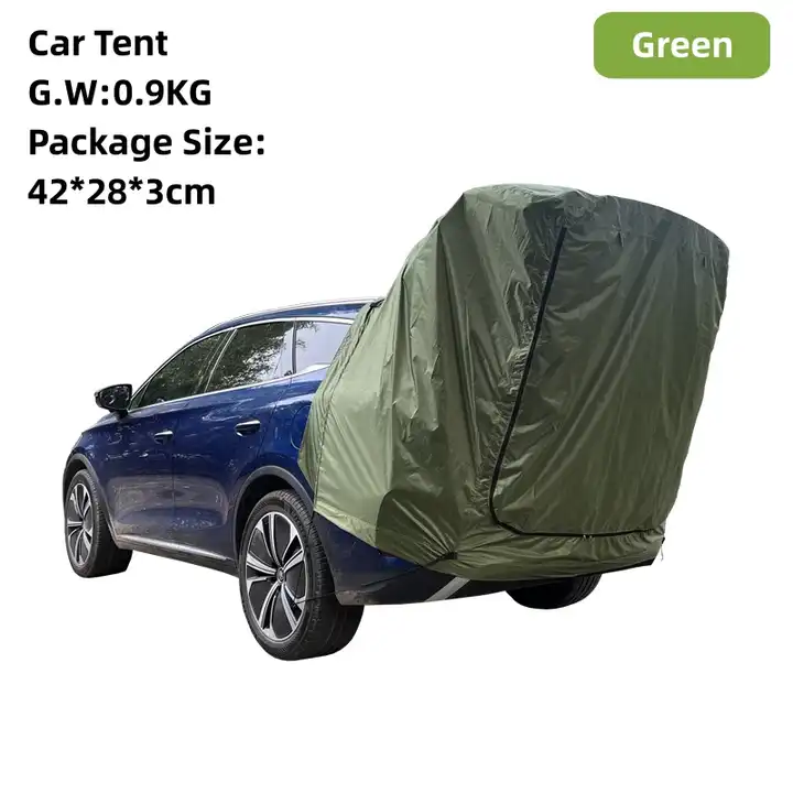 Tenda de Camping para Carro co - Outdoor Camping Car Tail Tent avaliação e preço