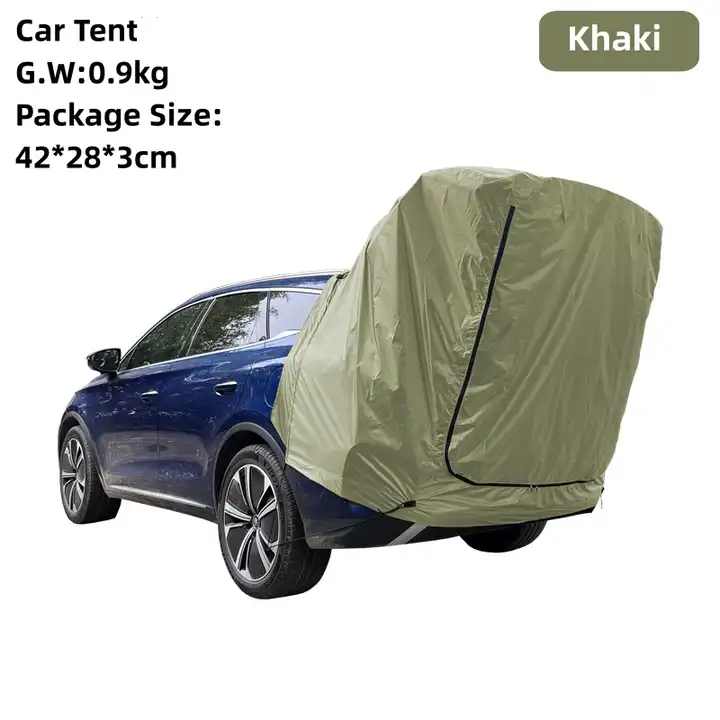 Tenda de Camping para Carro co - Outdoor Camping Car Tail Tent avaliação e preço