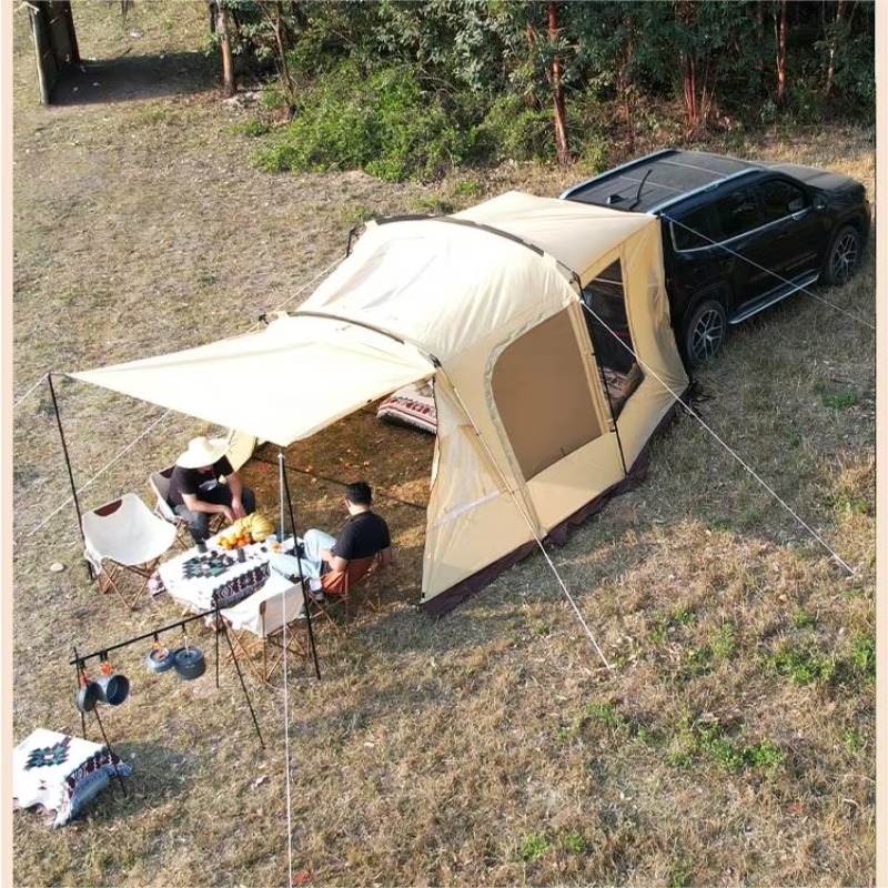 Tenda Traseira de Carro Person - Outdoor Camping Car Tail Tent avaliação e preço