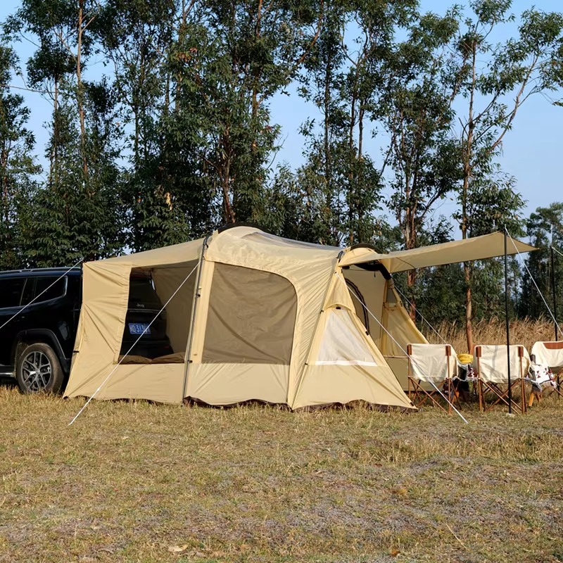 Tenda Traseira de Carro Person - Outdoor Camping Car Tail Tent avaliação e preço