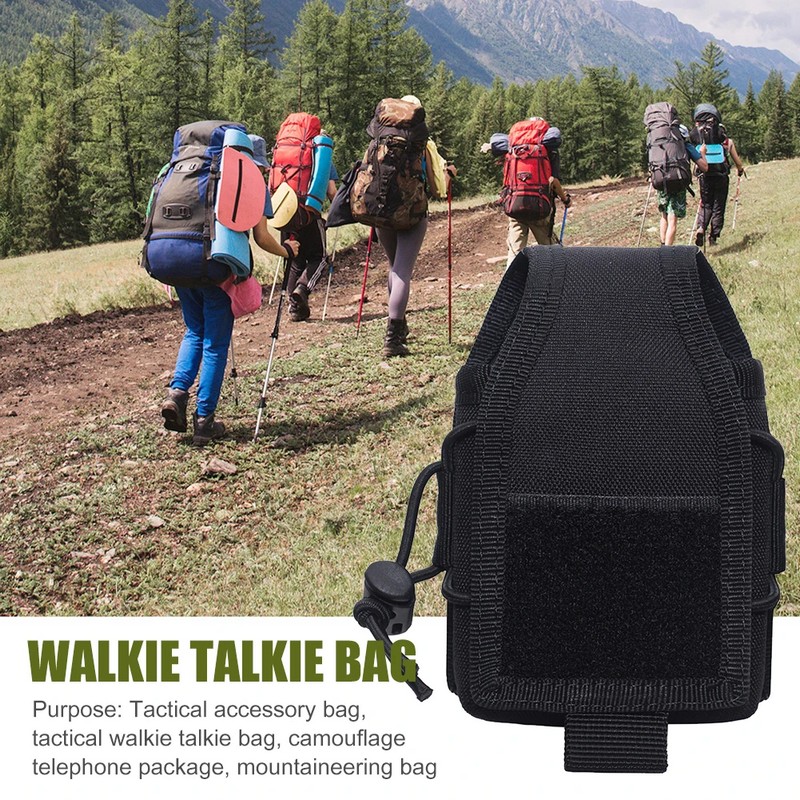 Molle rádio bolsa interfone ti - Outdoor Camping Magazine avaliação e preço