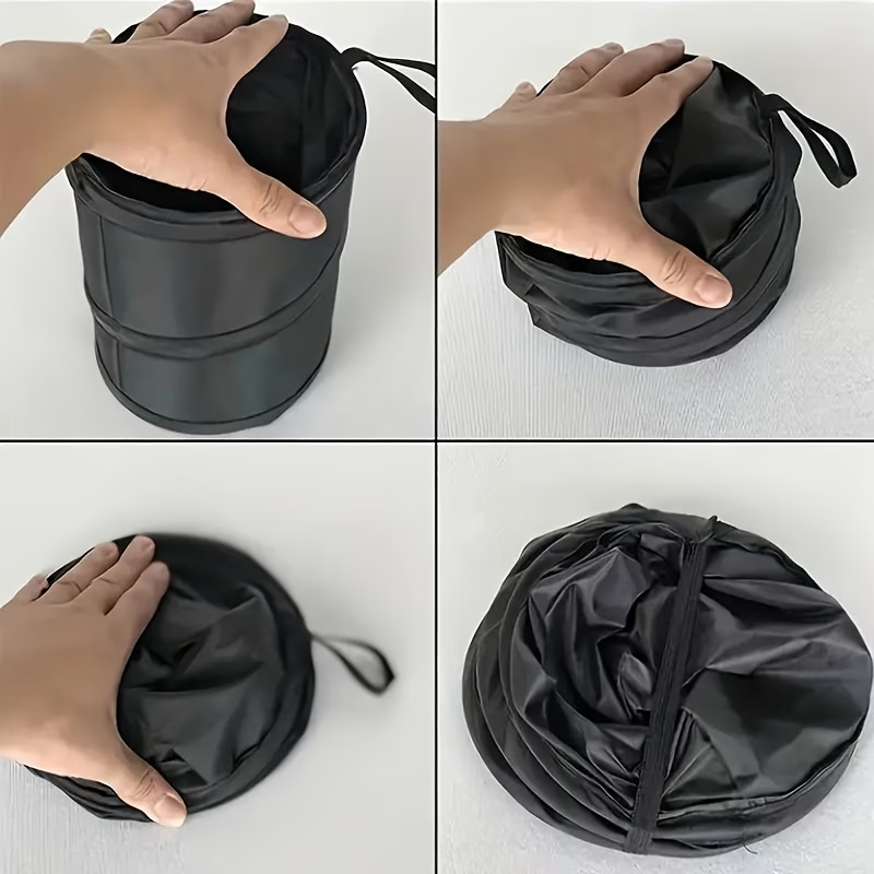 Lixeira Portátil Dobrável à Pr - Outdoor Camping Bin avaliação e preço