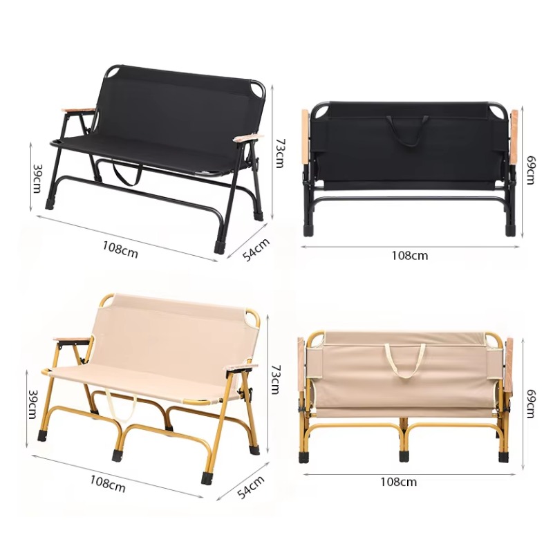 Cadeira Dobrável Portátil de O - Outdoor Camping Folding Chairs avaliação e preço