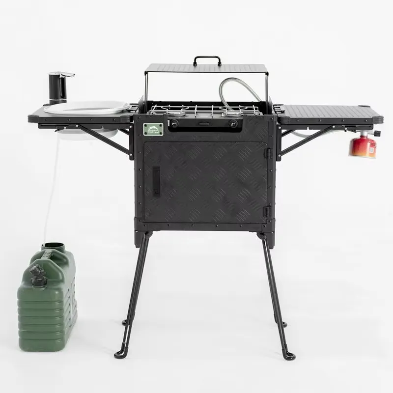 Conjunto de Cozinha para Campi - Outdoor Camping Kitchen Setup avaliação e preço