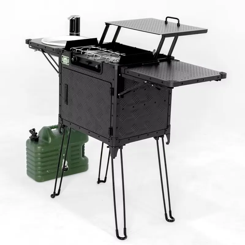 Conjunto de Cozinha para Campi - Outdoor Camping Kitchen Setup avaliação e preço