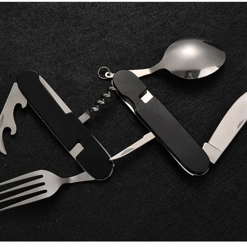 4 em 1 utensílios de mesa dobr - Outdoor Camping Uk avaliação e preço
