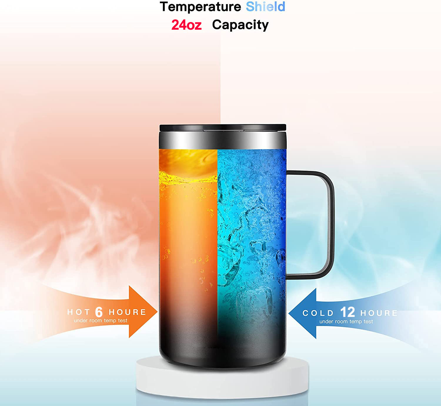 680ml de aço inoxidável xícara - Vacuum Insulated Flask avaliação e preço