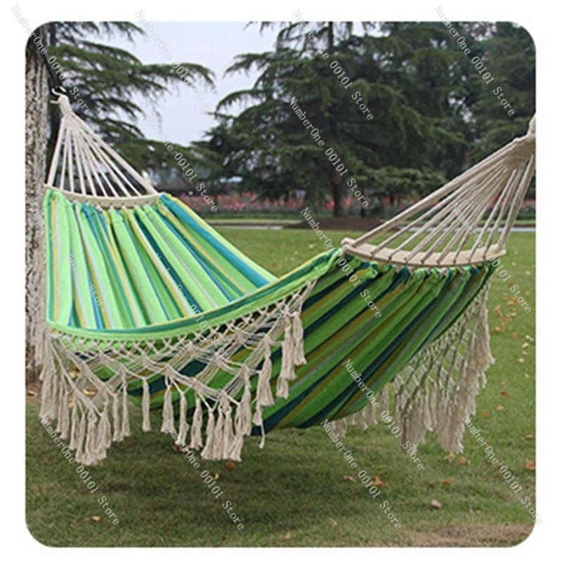 Rede de Descanso Dupla de Lona - Outdoor Camping Hammock avaliação e preço