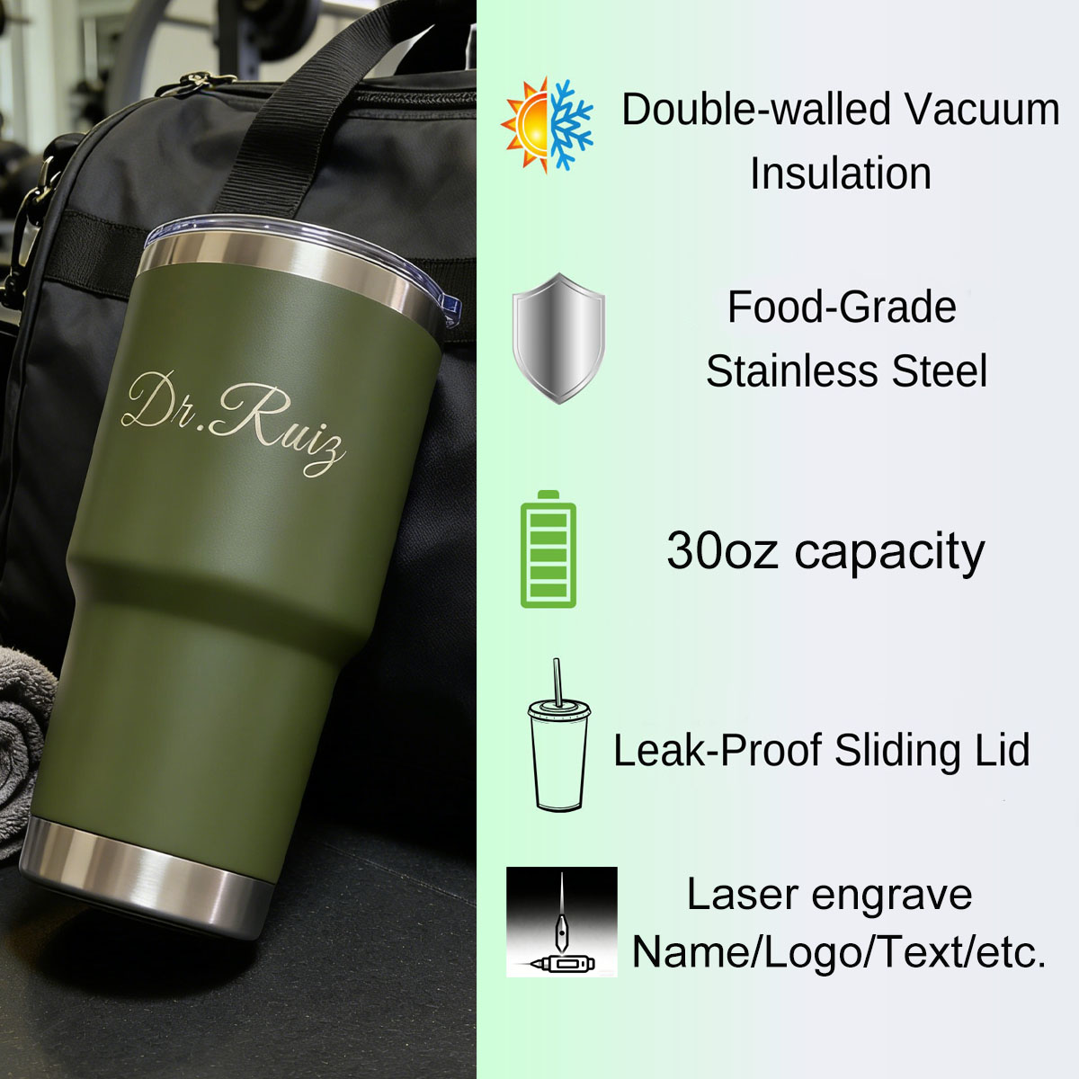 Copo Térmico Personalizado de  - Vacuum Insulated Flask avaliação e preço