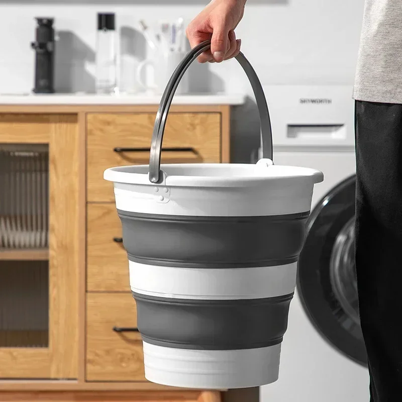 Portátil Silicone Folding Buck - Outdoor Camping Bin avaliação e preço