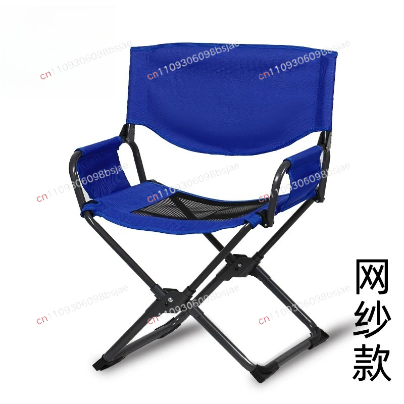 Cadeira dobrável resistente e  - Outdoor Camping Folding Chairs avaliação e preço