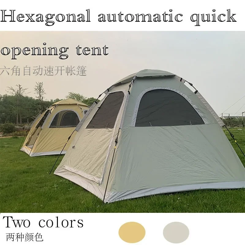 Tenda portátil de camada dupla - Outdoor Camping Tent Waterproof avaliação e preço