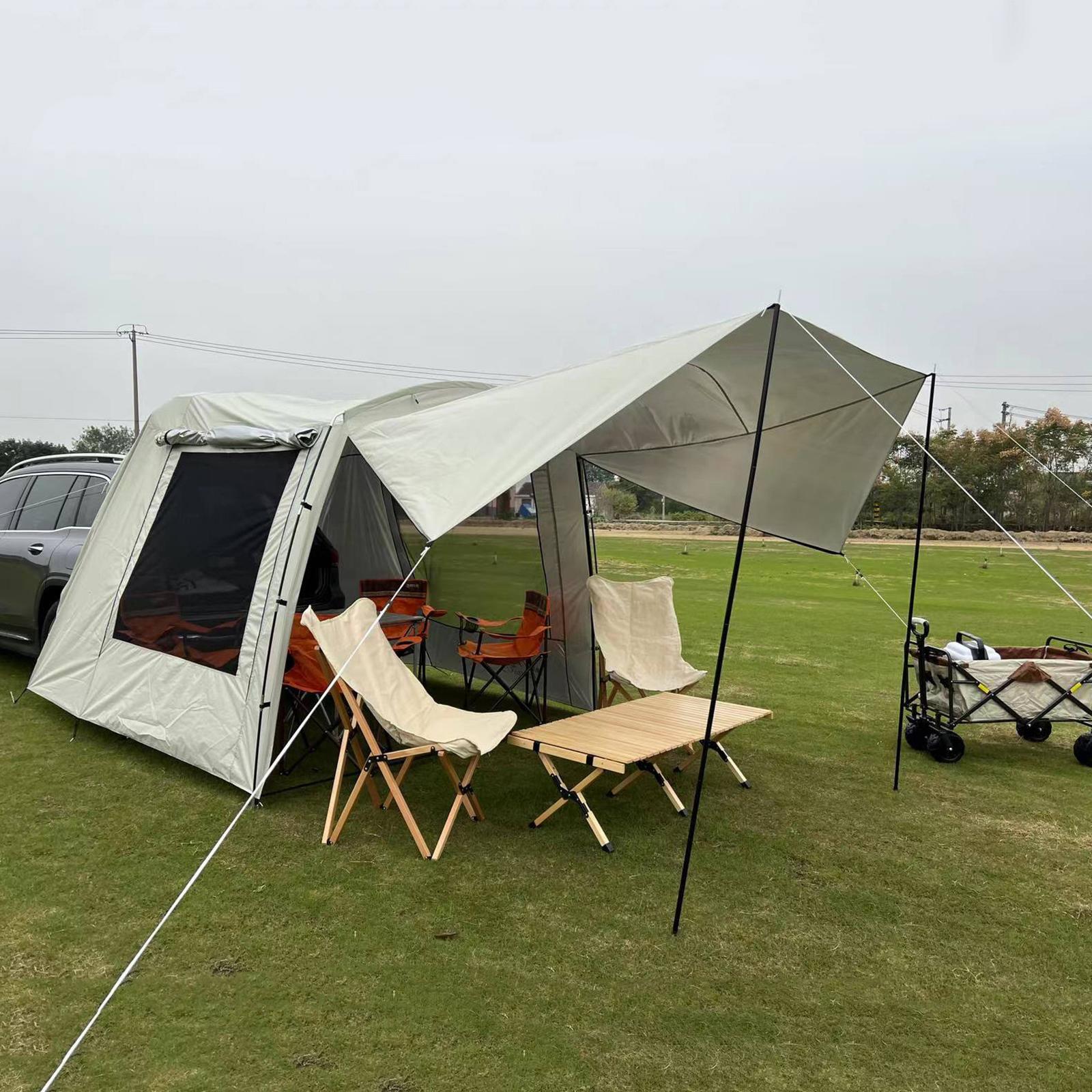 Barraca traseira do carro impe - Outdoor Camping Car Tail Tent avaliação e preço