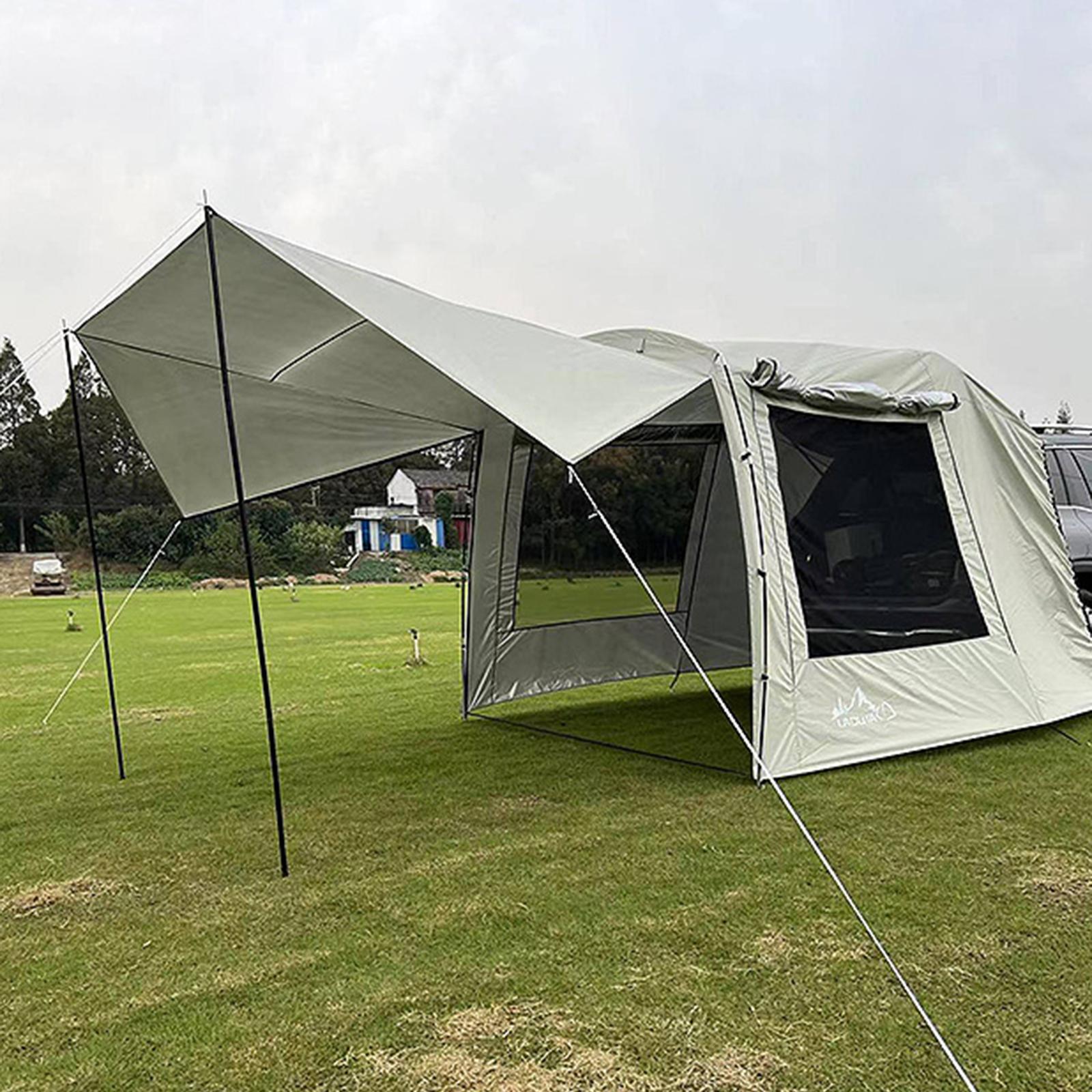 Barraca traseira do carro impe - Outdoor Camping Car Tail Tent avaliação e preço