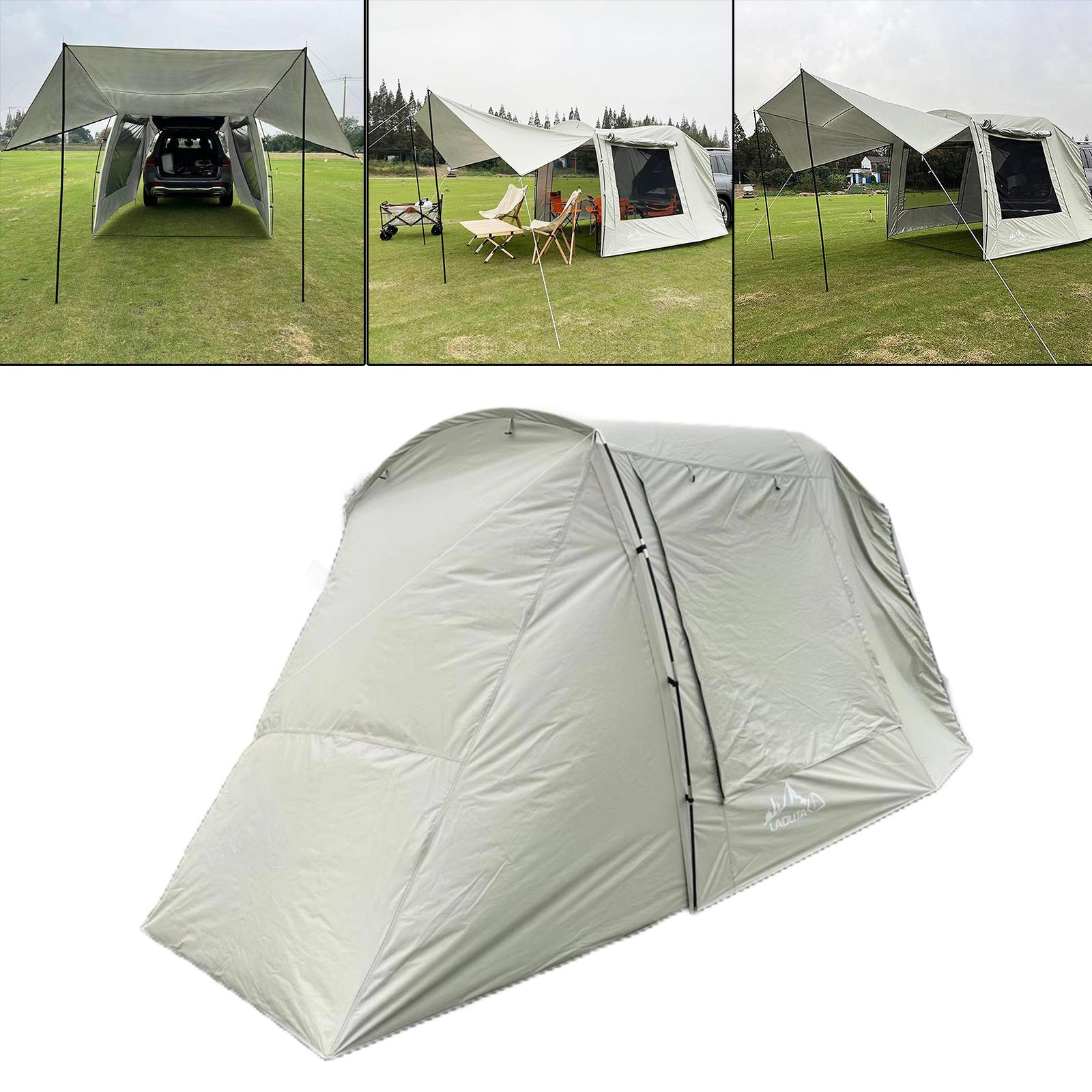 Barraca traseira do carro impe - Outdoor Camping Car Tail Tent avaliação e preço