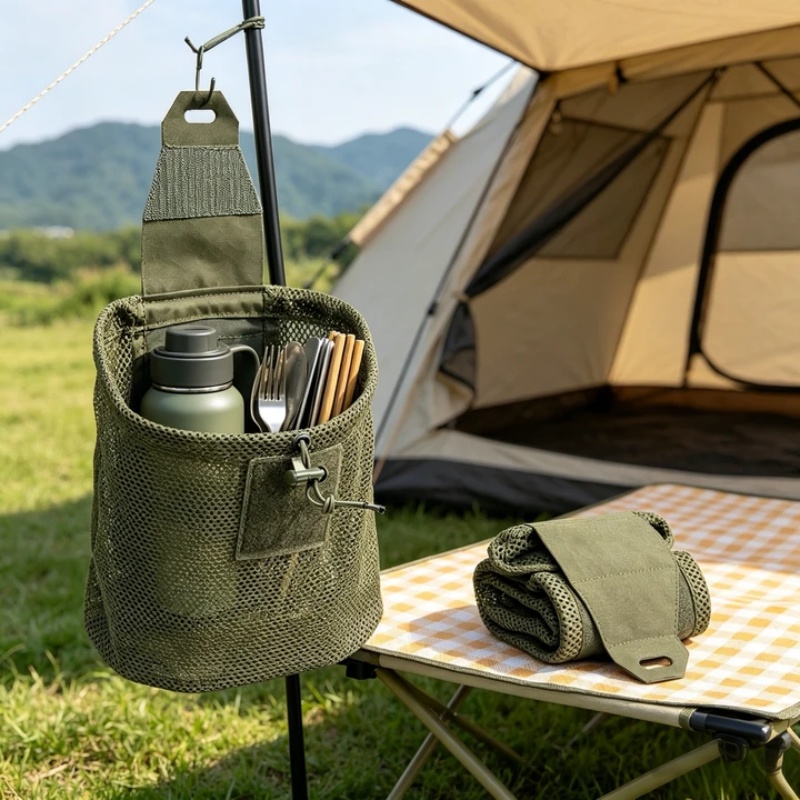 Bolsa de Armazenamento em Rede - Outdoor Camping Magazine avaliação e preço
