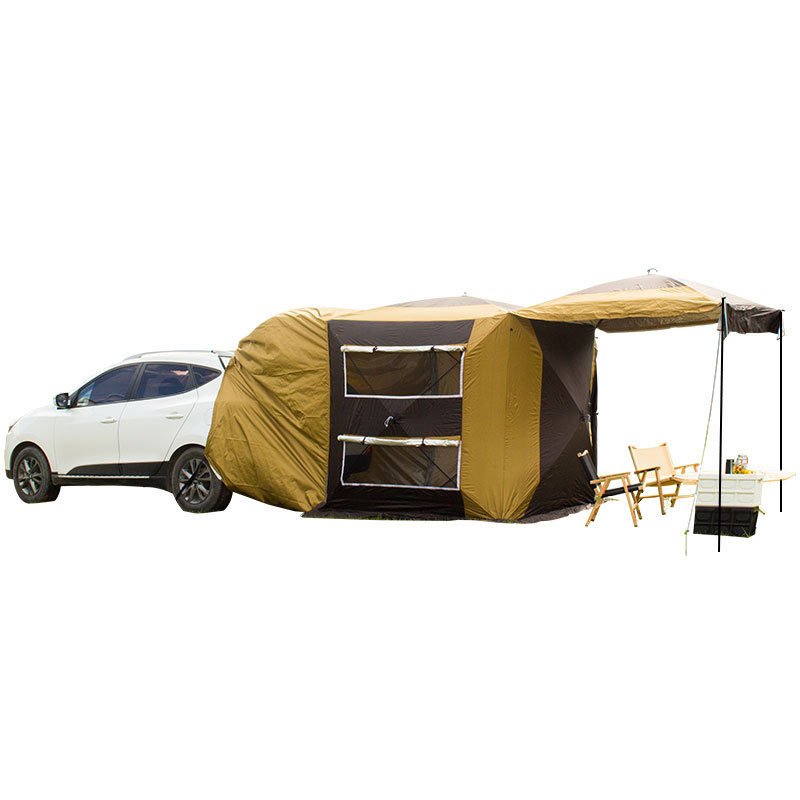 Tenda para camping ao ar livre - Outdoor Camping Car Tail Tent avaliação e preço