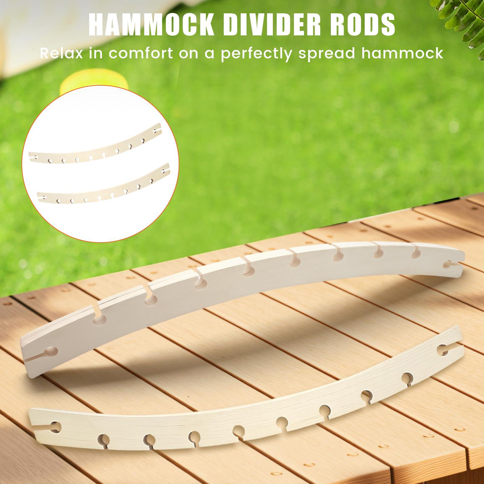 2 Peças de Barra de Madeira co - Outdoor Camping Hammock avaliação e preço