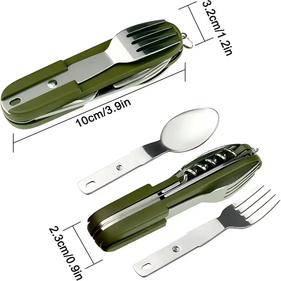Conjunto de Utensílios de Viag - Outdoor Camping Uk avaliação e preço
