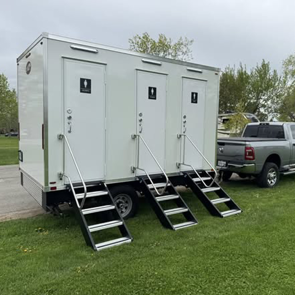 Trailer Sanitário Móvel de 3 C - Outdoor Camping Showers avaliação e preço