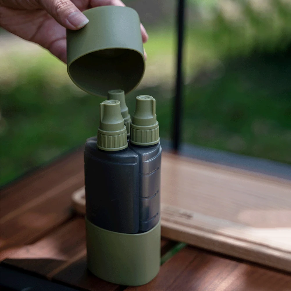 3 em 1 garrafa dispensadora de - Outdoor Camping Uk avaliação e preço