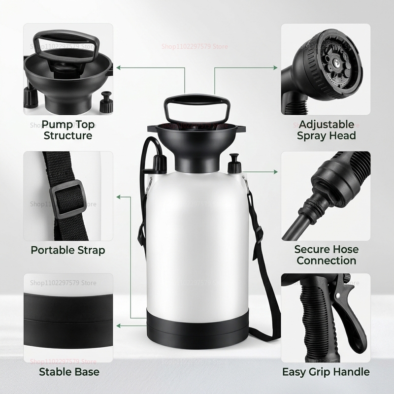 Chuveiro Portátil para Camping - Outdoor Camping Showers avaliação e preço