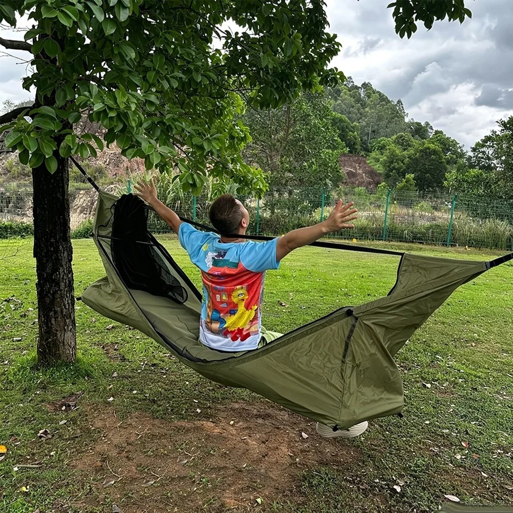 Rede de Descanso Plana com Mos - Outdoor Camping Hammock avaliação e preço