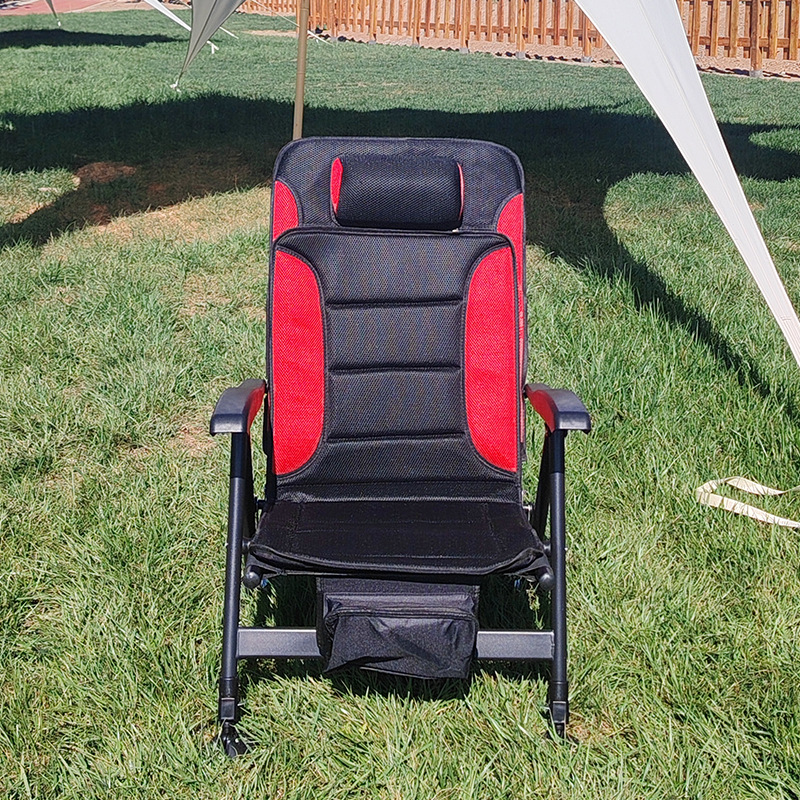 Cadeira Portátil Dobrável com  - Outdoor Camping Folding Chairs avaliação e preço