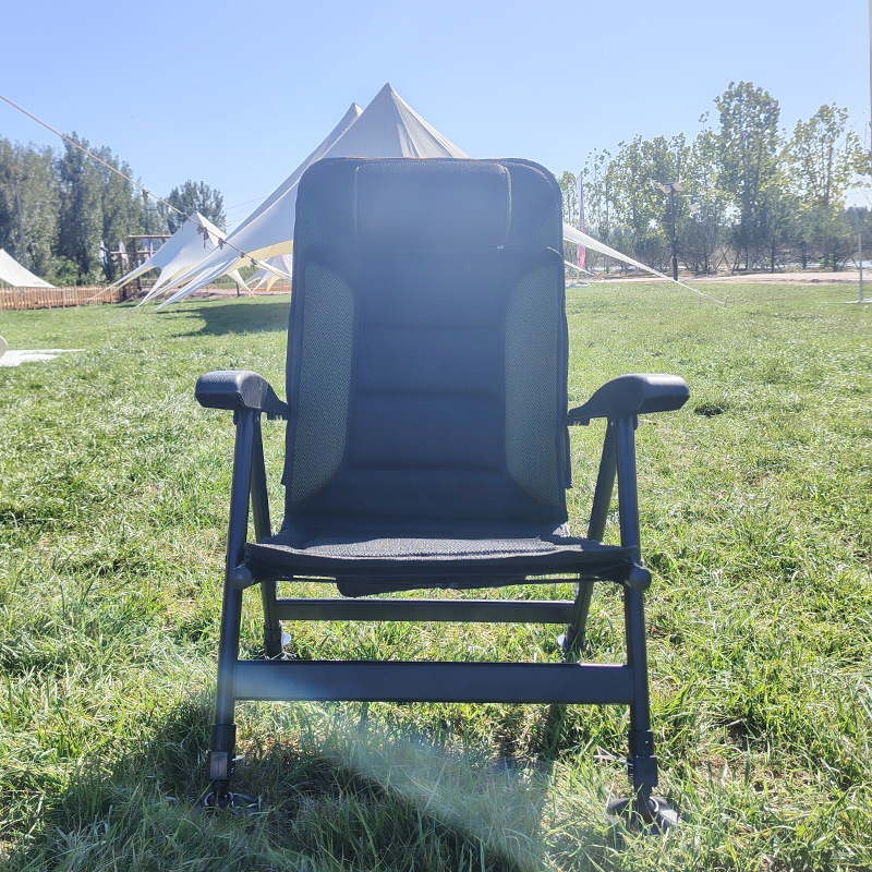 Cadeira Portátil Dobrável com  - Outdoor Camping Folding Chairs avaliação e preço