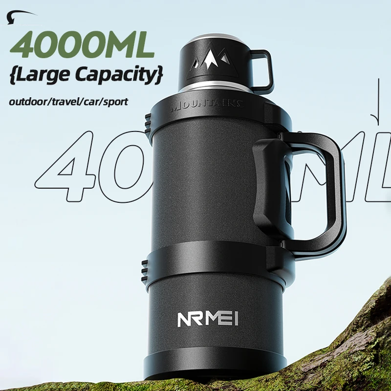 Garrafa térmica de grande capa - Vacuum Insulated Flask avaliação e preço