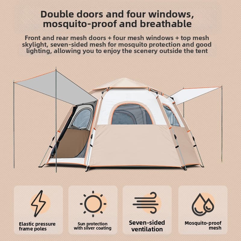 Tenda de Camping Portátil Pers - Camping Zelt Outdoor avaliação e preço